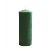 Esoterika - Cero da rituale colore pieno - Verde -- 15x5 Cm