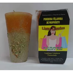 Esoterika - Candela esoterica -- Llama clientes -- per aumentare le ve