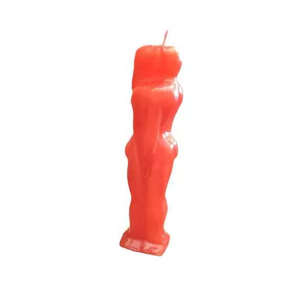 Esoterika - Candela esoterica rossa di legamento uomo e donna -- Union