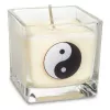 Esoterika - Candela profumata in cera di colza Yin Yang -- 6x6x6 cm
