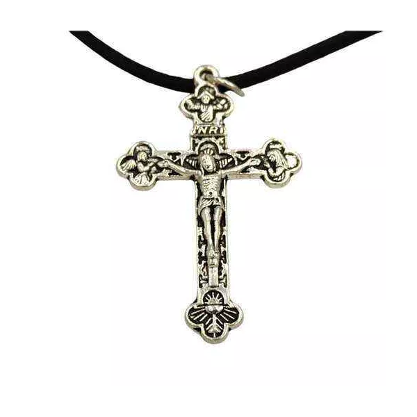 Esoterika - Collana Amuleto Croce Cristiana