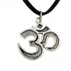 Esoterika - Collana Amuleto simbolo OM aperto