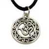 Esoterika - Collana Amuleto simbolo OM chiuso