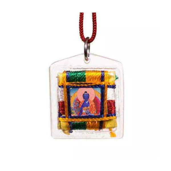 Esoterika - Amuleto Di Protezione Buddha Della Medicina -- 3 Cm