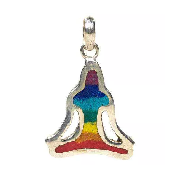Esoterika - Ciondolo Chakra Buddha -- 3.5cm