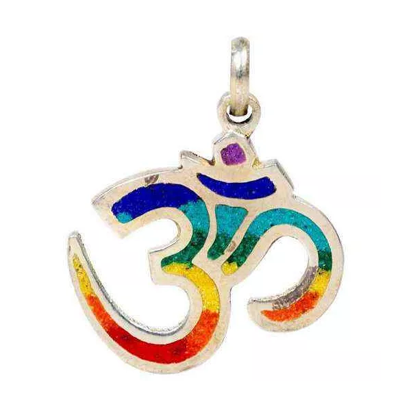 Esoterika - Ciondolo Chakra Ohm -- 3 Cm