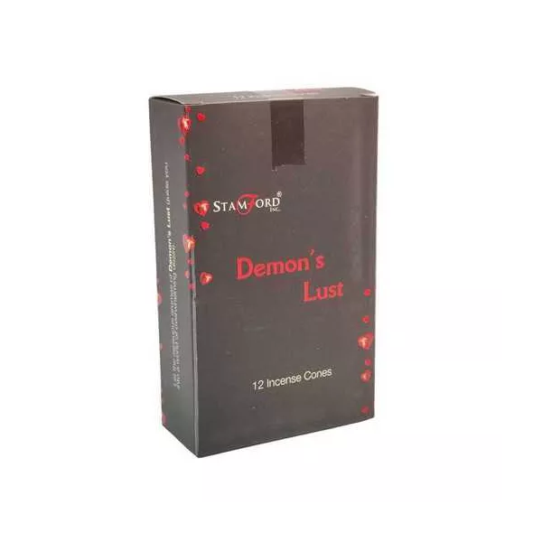 Esoterika - Coni di incenso Stamford Black -- Demon's Lust -- 12 coni