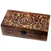 Esoterika - Cofanetto porta essenze in legno di mango -- Capacità 32 f