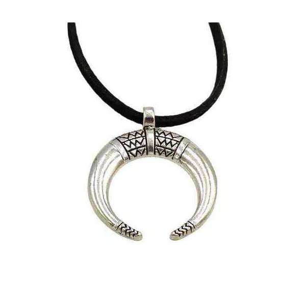 Esoterika - Collana Amuleto Luna rovesciata