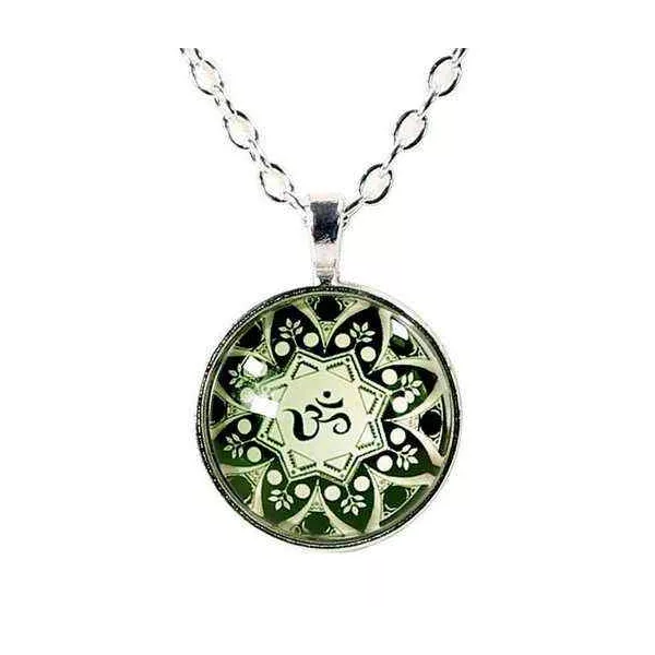 Esoterika - Collana Mandala Ohm -- 2,5 Cm