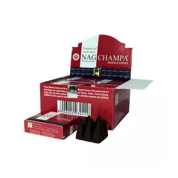 Esoterika - Coni di incenso Golden Nag Champa -- 20 g