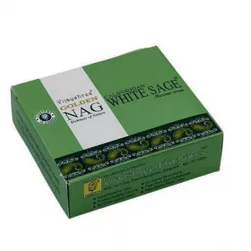 Esoterika - Coni di incenso Golden Nag Salvia Bianca -- 20 g