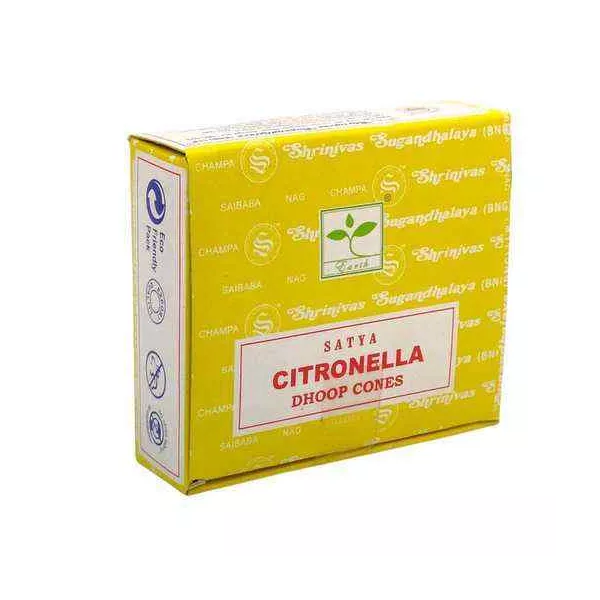 Esoterika - Coni di incenso Satya Citronella