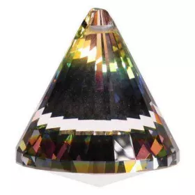 Esoterika - Cristallo Arcobaleno Cono Qualità Aaa -- 4,2x5.3 Cm