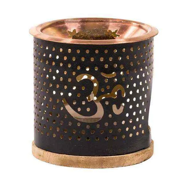 Esoterika - Diffusore Aromafume Exotic Incense Ohm -- 100 G- 6,5x7 Cm