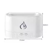Esoterika - Diffusore per essenze ad ultrasuoni bianco effetto fiamma