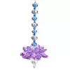 Esoterika - Feng Shui loto di cristallo viola -- 10cm