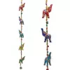 Esoterika - Ghirlanda decorativa con elefanti vestiti -- 80 cm