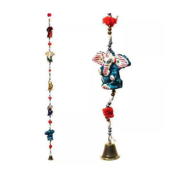 Esoterika - Ghirlanda decorativa Ganesh -- 88cm- 121gr