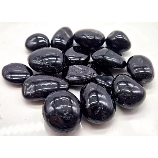 Esoterika - Tormalina nera burattata singola pietra -- ±2-3 cm