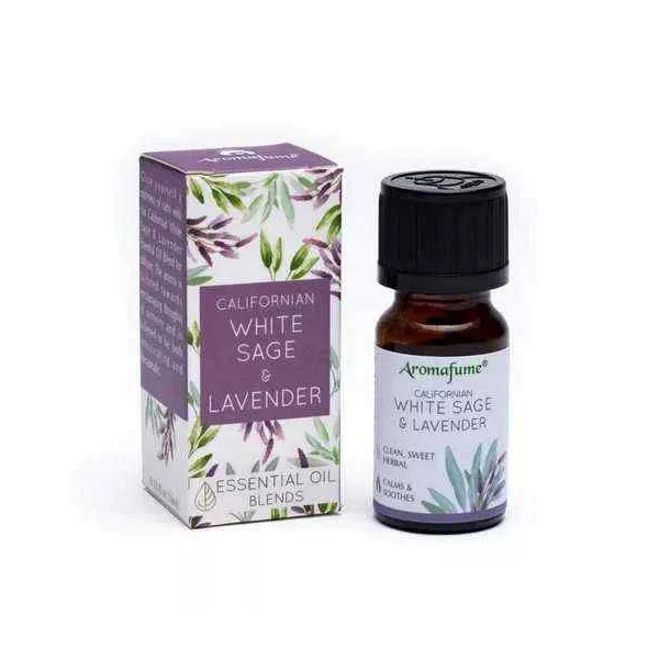 Esoterika - Aromafume miscela olio essenziale Salvia bianca & Lavanda 