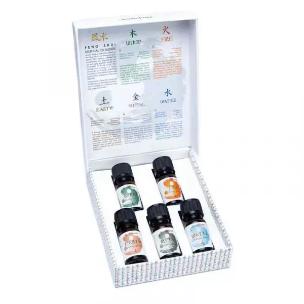 Esoterika - Aromafume Feng Shui - Set 5 oli per bilanciare i 5 element