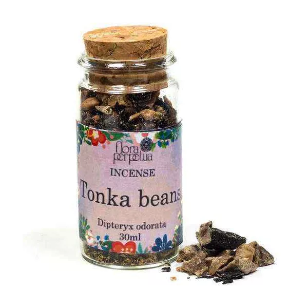 Esoterika - Incenso A Base Di Erbe Fave Di Tonka - Tonka Beans -- 20 G