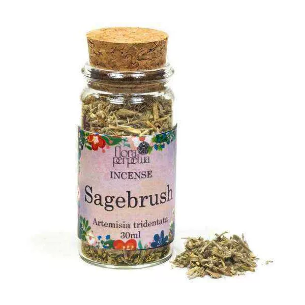 Esoterika - Incenso A Base Di Erbe Foglie Di Salvia - Sagebrush -- 5 G