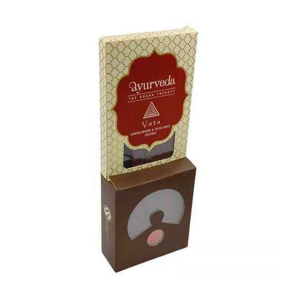 Esoterika - Incenso Ayurveda Sandalo E Rosa Selvatica (Vata) -- 25 G
