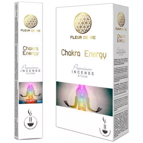 Esoterika - Incenso Fleur de Vie - Chakra Energy - Box 12 confezioni