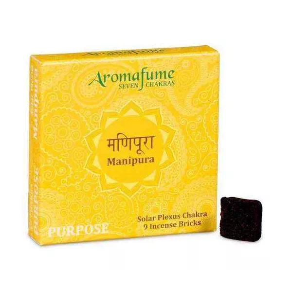 Esoterika - Aromafume Mattoncini Di Incenso Chakra 3° Chakra Manipura 