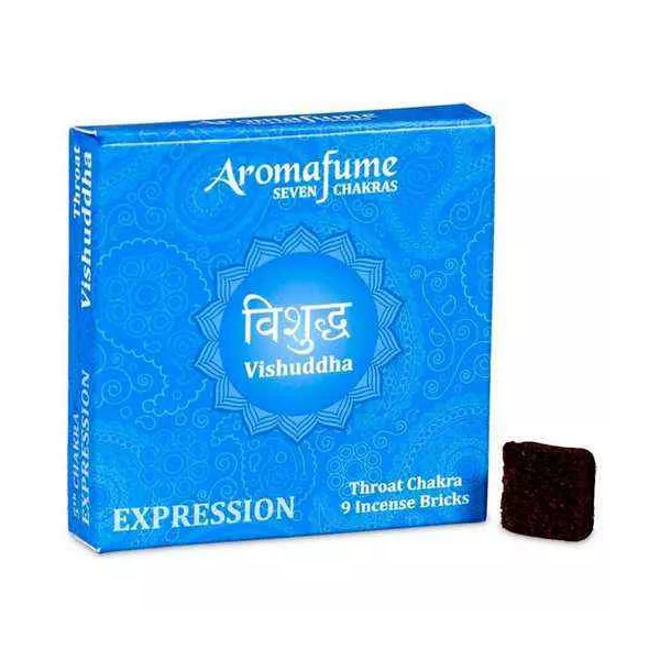 Esoterika - Aromafume Mattoncini Di Incenso Chakra 5° Chakra Vishudda 