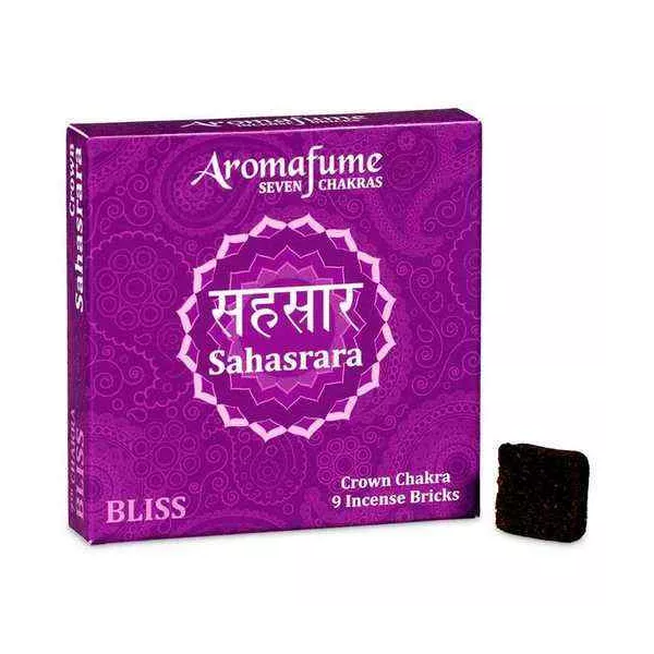 Esoterika - Aromafume Mattoncini Di Incenso Chakra 7° Chakra Sahasrara