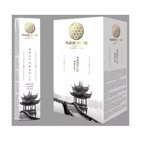 Esoterika - Incenso Fleur de Vie - Holy Temple - Box 12 confezioni