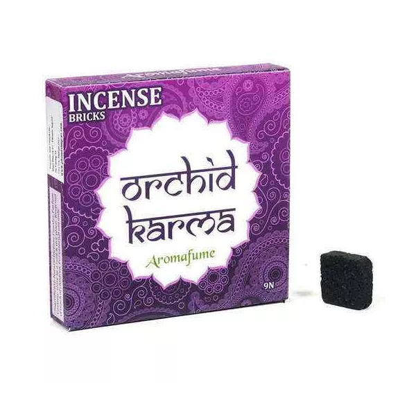 Esoterika - Aromafume Mattoncini Di Incenso Orchid Karma -- 40 G