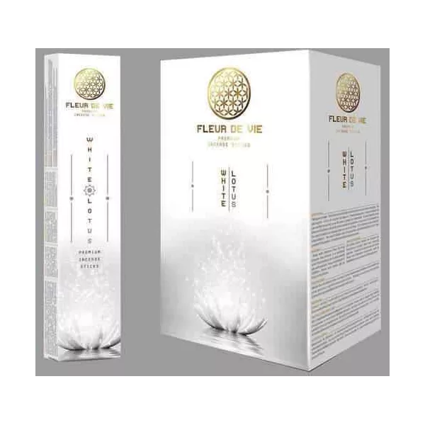 Esoterika - Incenso Fleur de Vie - White Lotus - Box 12 confezioni