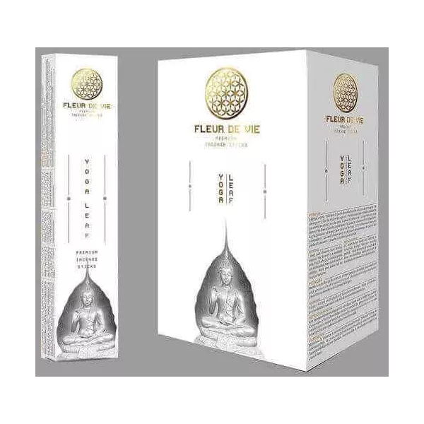 Esoterika - Incenso Fleur de Vie - Yoga Leaf - Box 12 confezioni