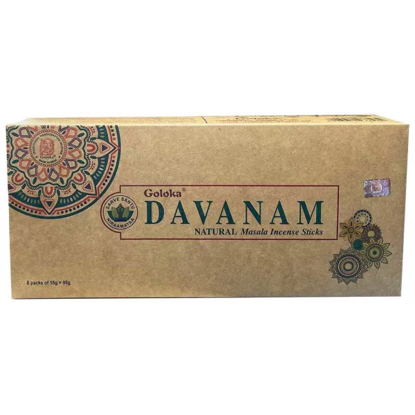 Esoterika - Incenso Goloka box 6 conf. Davanam