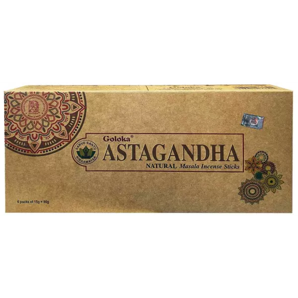 Esoterika - Incenso Goloka box 6 conf.Astagandha