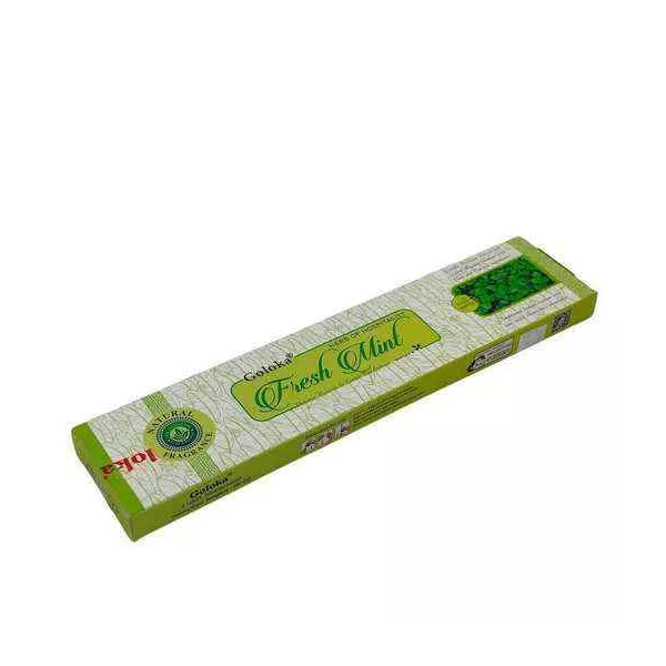 Esoterika - Incenso Goloka Natural Fresh Mint -- Confezione da 15gr