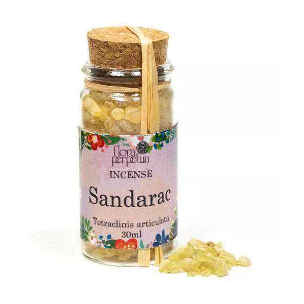 Esoterika - Incenso In Resina Sandarac -- 16 G- 30 Ml in vetro