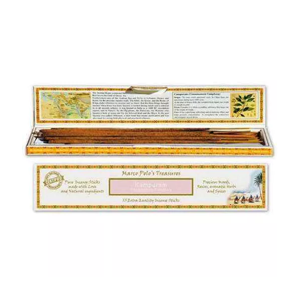 Esoterika - Incenso Marco Polo‘S Treasures Canfora -- 30 G