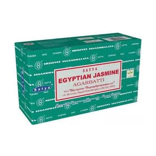 Esoterika - Incenso Satya Agarbatti Egyptian Jasmine -- Box 12 confezi