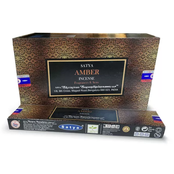 Esoterika - Incenso Satya Amber -- Box 12 confezioni