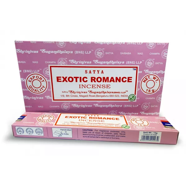 Esoterika - Incenso Satya Exotic Romance -- Box 12 confezioni