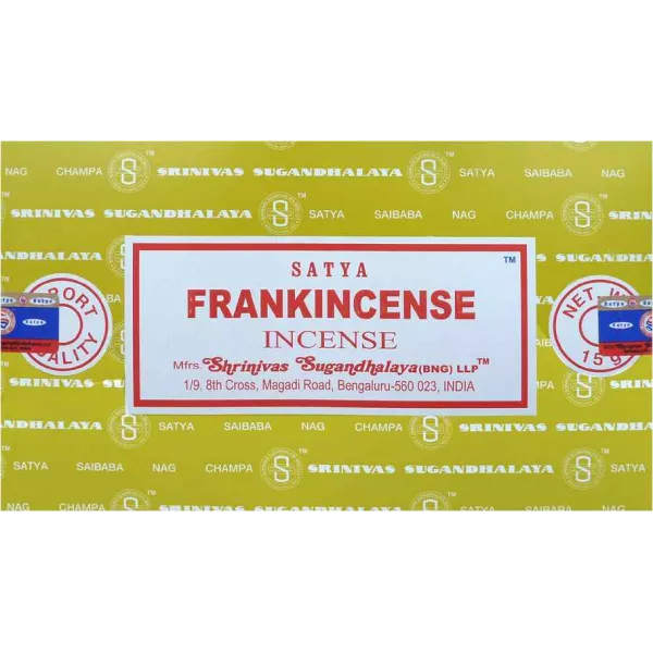 Esoterika - Incenso Satya Frankincense -- Box 12 confezioni