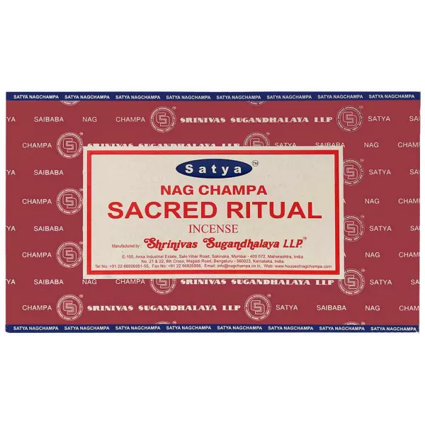 Esoterika - Incenso Satya Sacred Ritual -- box 12 confezioni