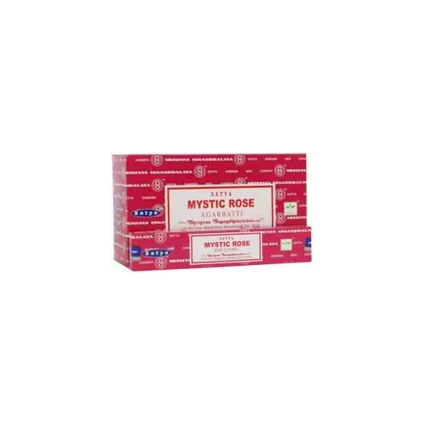 Esoterika - Incenso Satya Agarbatti Mystic Rose -- Box 12 confezioni