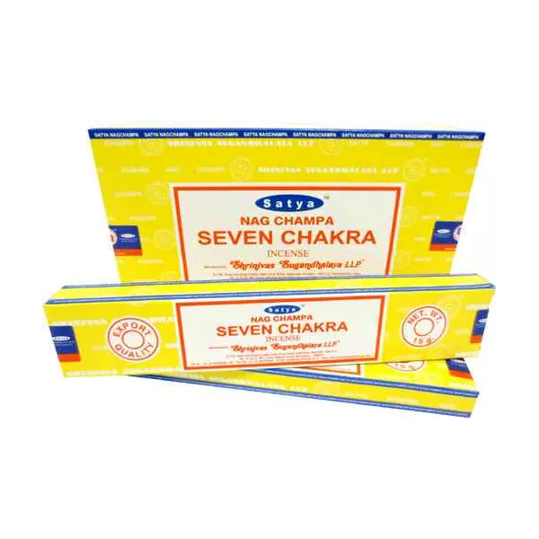 Esoterika - Incenso Satya Seven Chakra -- box 12 confezioni