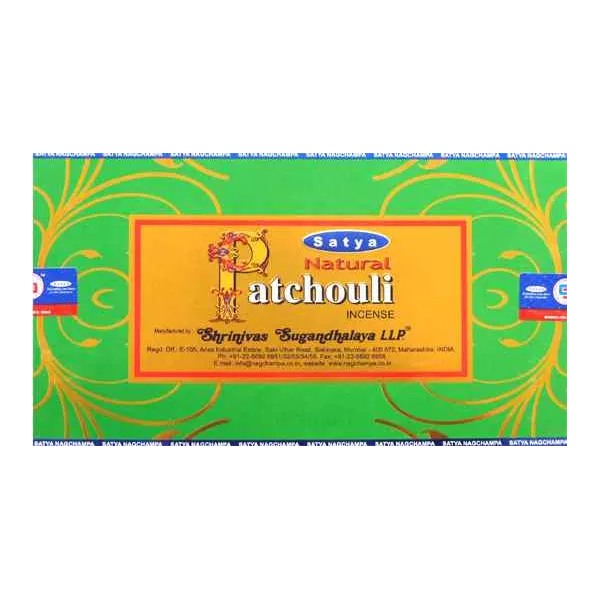Esoterika - Incenso Satya Natural Patchouli -- Box 12 confezioni